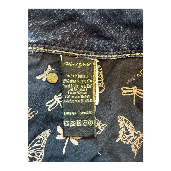 Mavi Gold Women’s Dark Wash Denim Skirt - Size Small - Picture 8 of 13